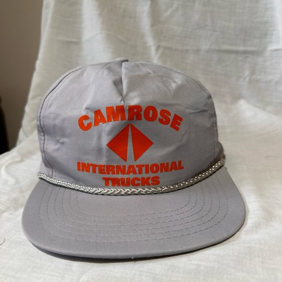 Vintage Other - Vintage Gray Camrose International Trucks Hat